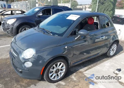 2017 Fiat 500 Pop from USA, damaged, VIN 3C3CFFKR3HT700124